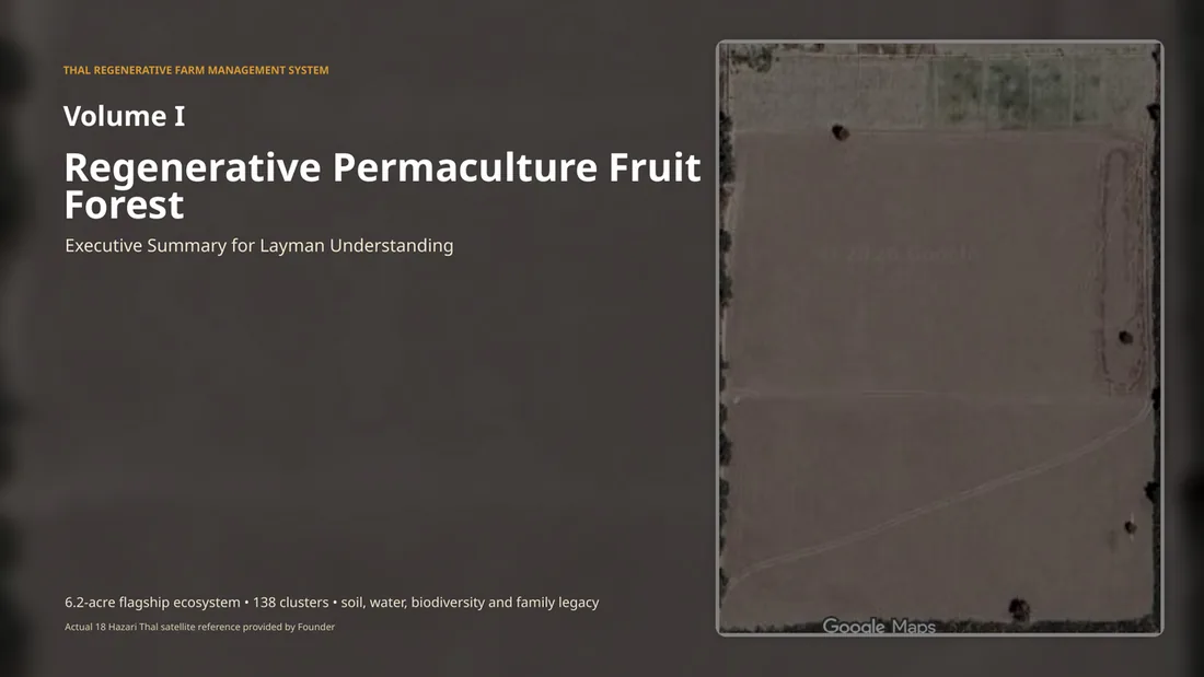 TRFMS Volume I: Regenerative Permaculture Fruit Forest