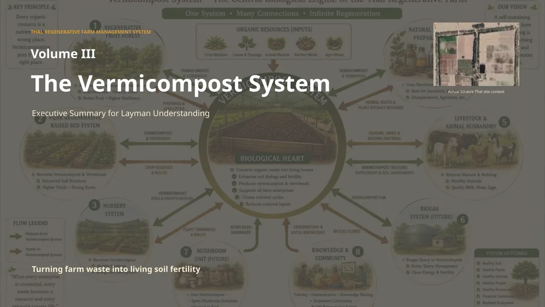 TRFMS Volume III: Vermicompost System