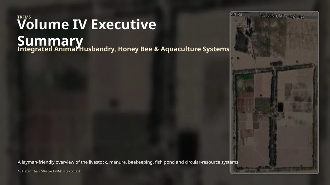 TRFMS Volume IV: Integrated Animal, Bee & Aquaculture Systems