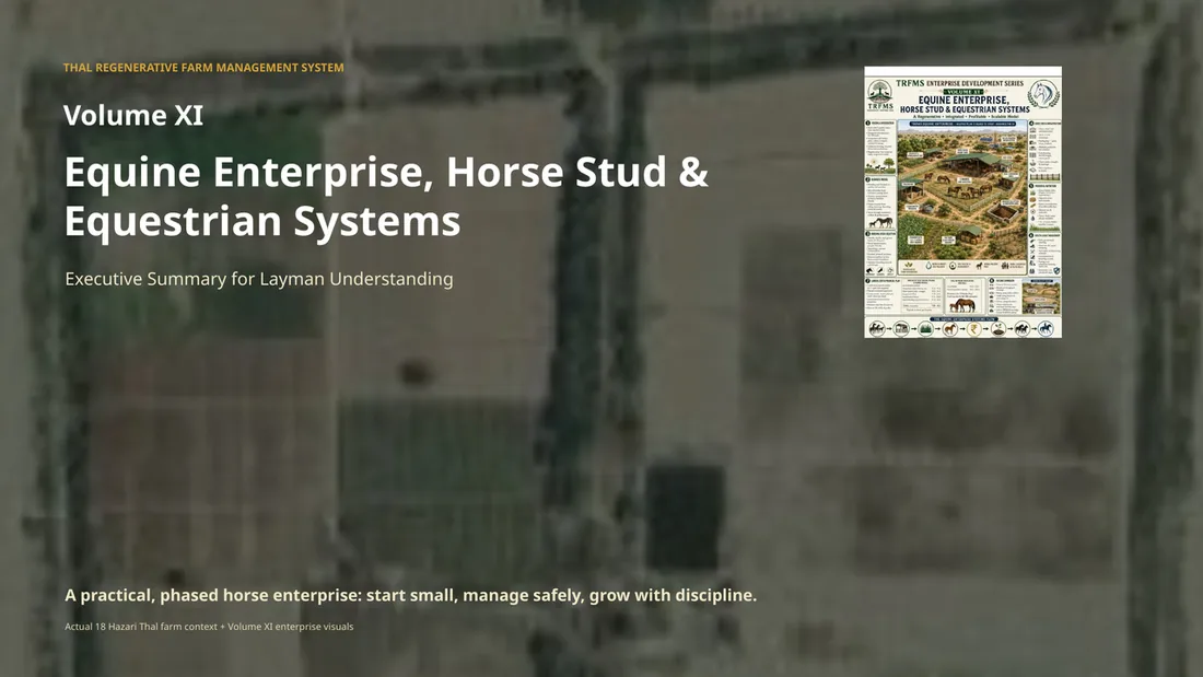 TRFMS Volume XI: Equine Enterprise, Horse Stud & Equestrian Systems
